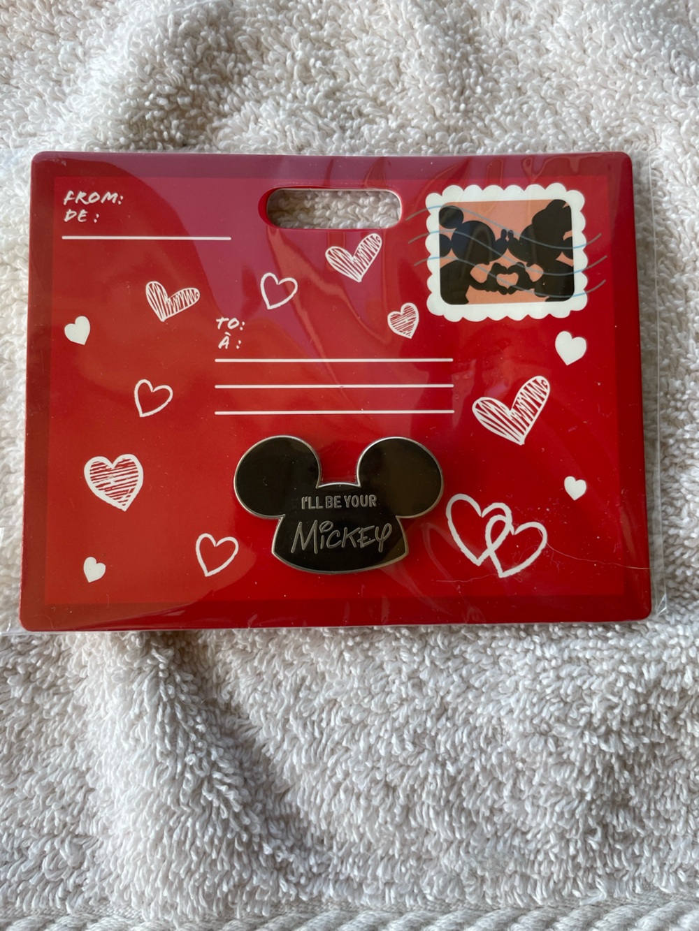 Disney Store “I’ll Be Your Mickey” Ear Hat Valentines 2019 pin
